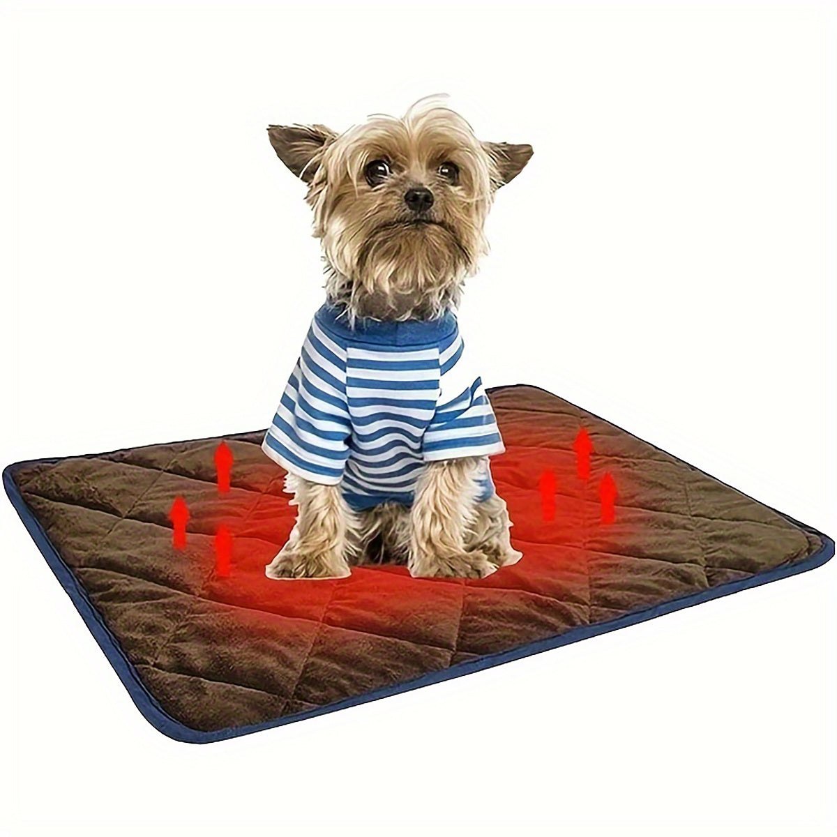 Dog Cat Bed, Cat Dog Non-Slip Mat, Extra Warm Thermal Pet Pad Self-Heating Cat Mat Warm Thermal Pet Pad Washable Dog Crate Pad Heat Dog Cat Bed Mat Blanket Non-Slip Bottom For Outdoor And Indoor Pets