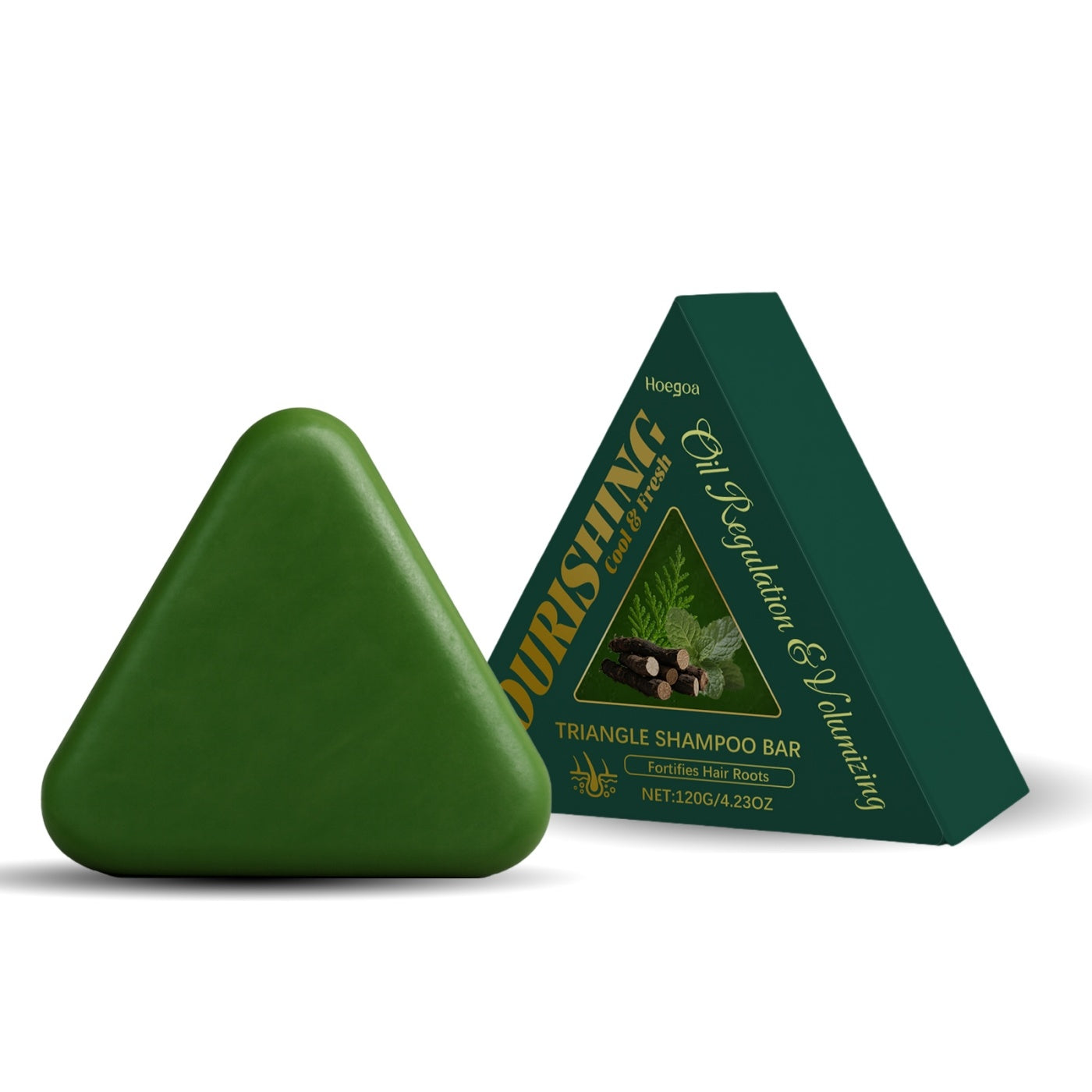 Triangle Shampoo Bar