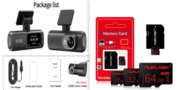 High-capacity High-speed Driving Recorder SD Card